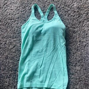 Light Teal Lulu Racerback